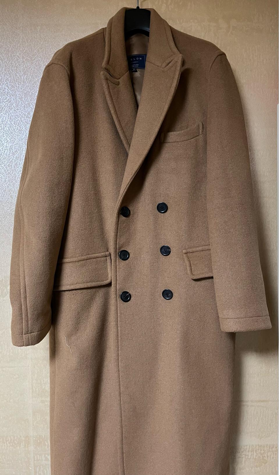 비슬로우 더블브레스티드 더블 코트 M