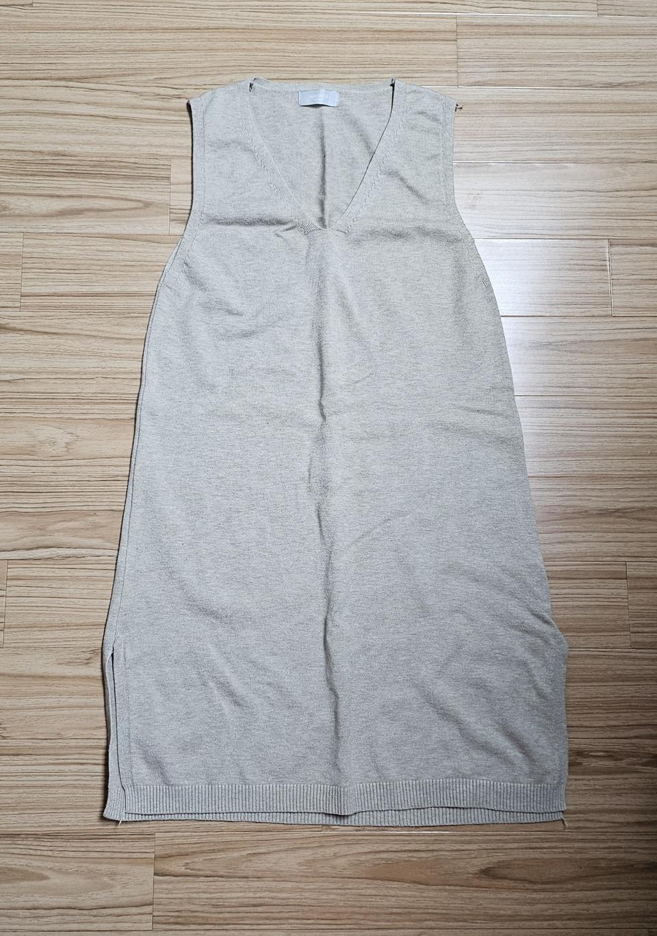 난닝구 롱 니트 조끼