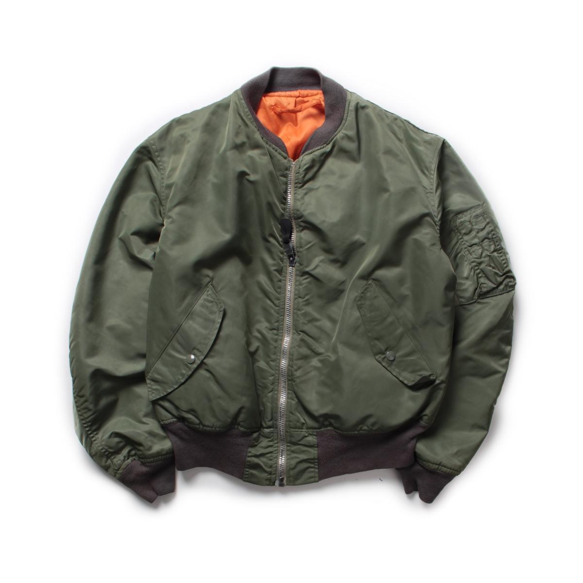 쇼트 USA 타입 MA-1 플라이트 자켓