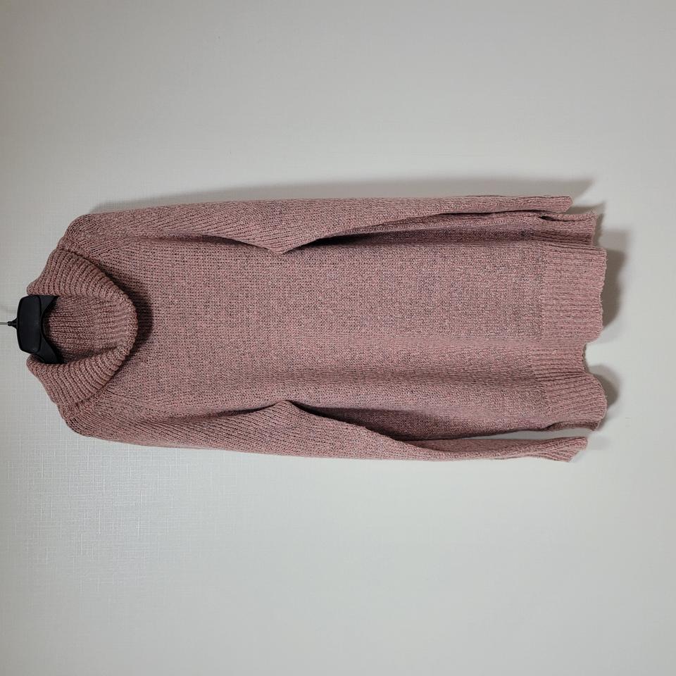 색감예쁜 로즈핑크 니트 원피스