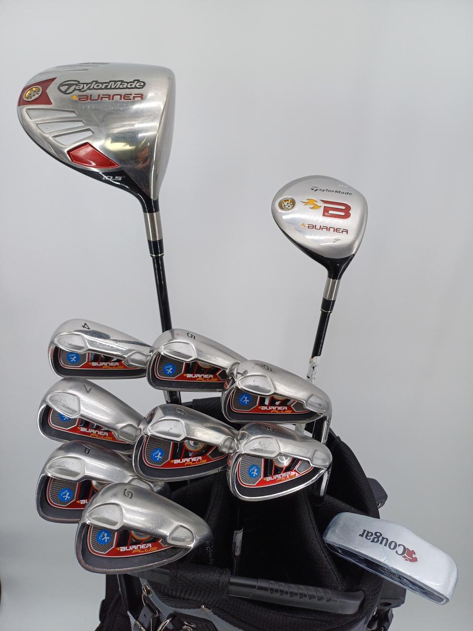 테일러메이드 버너 경량스틸 남성골프채풀세트 캐디백 새상품