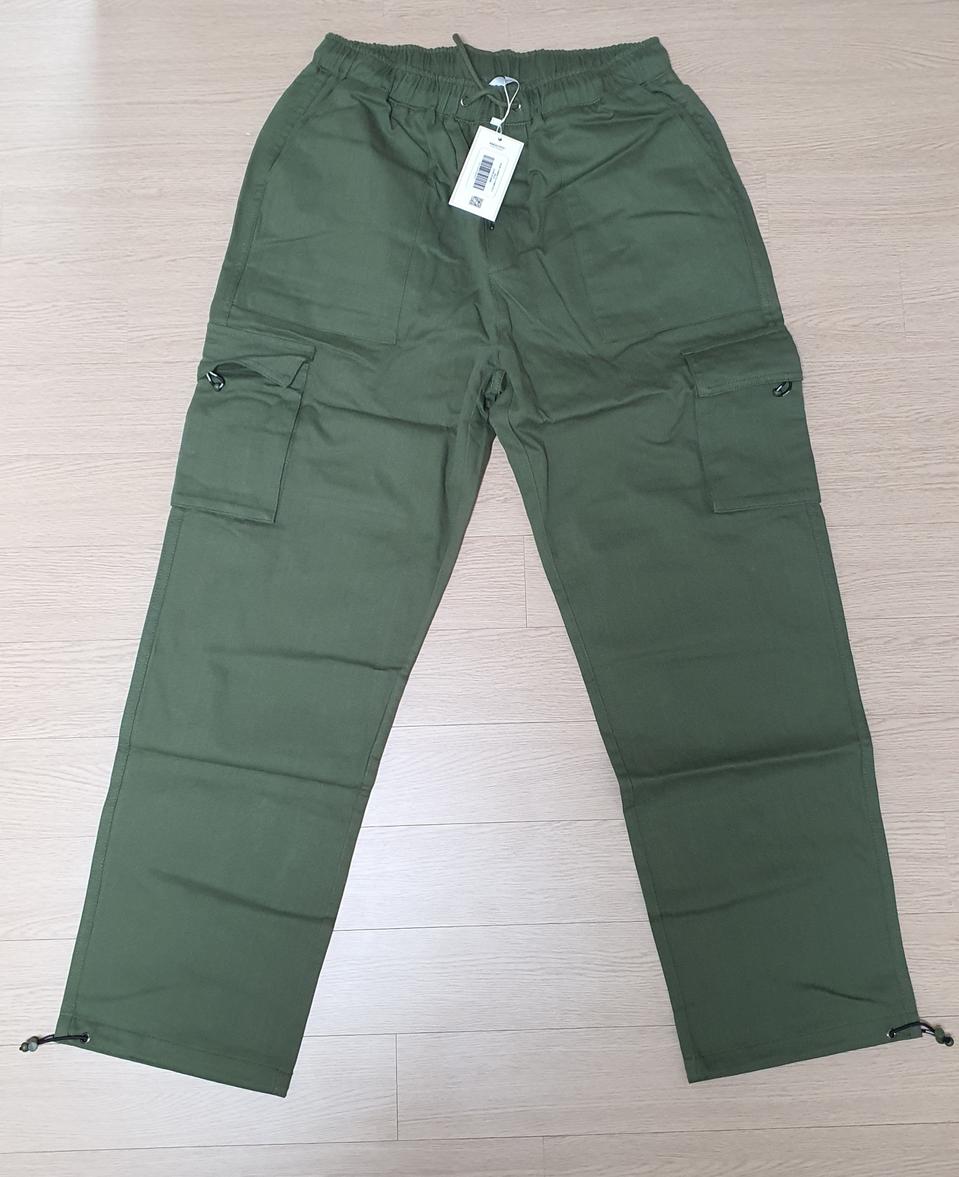 언아웃핏 카고바지 XL사이즈 (32-34인치정도) 카키 새제품 3만원