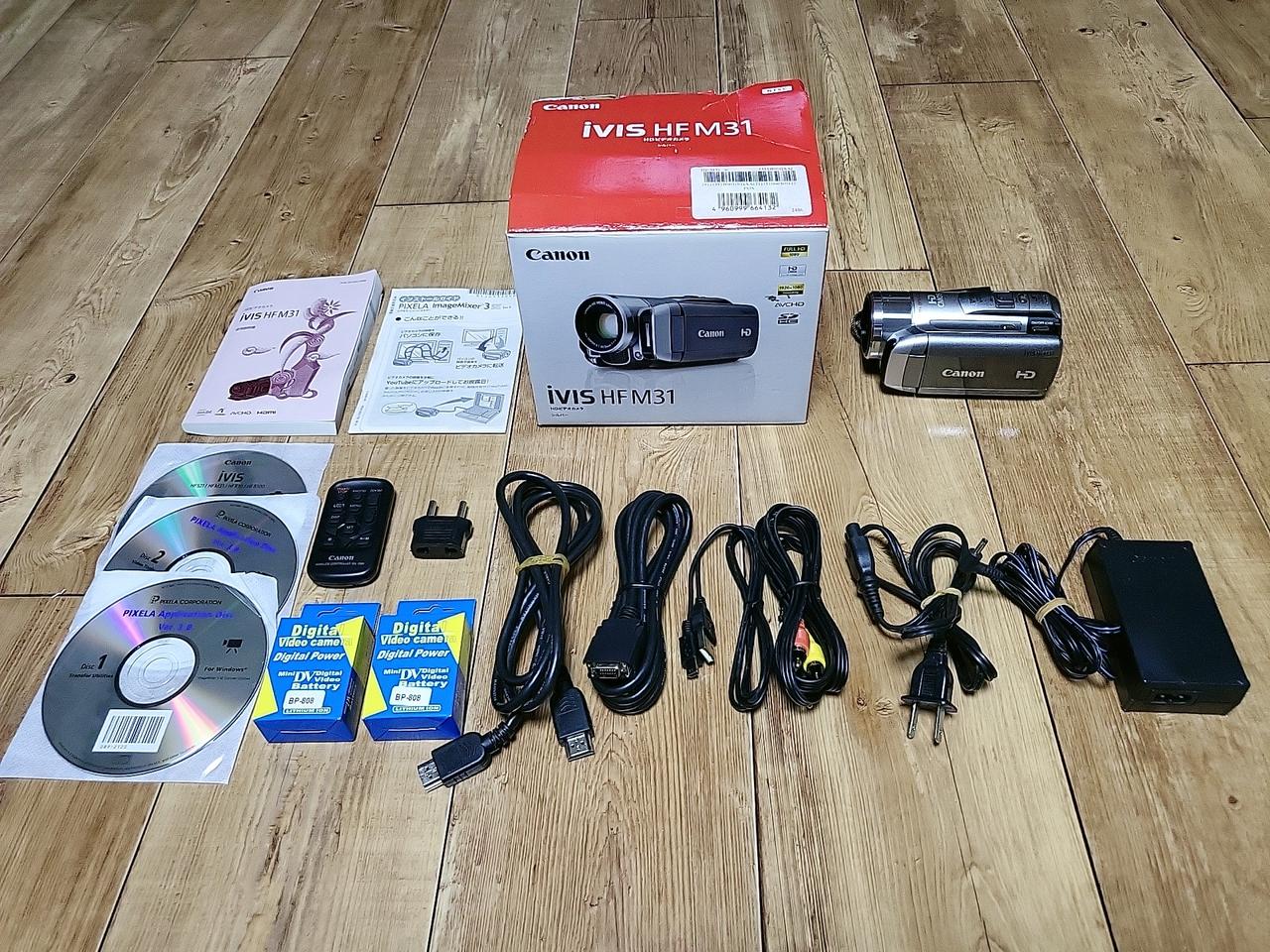 풀박스)캐논(Canon) ivis HF M31 캠코더 핸디캠