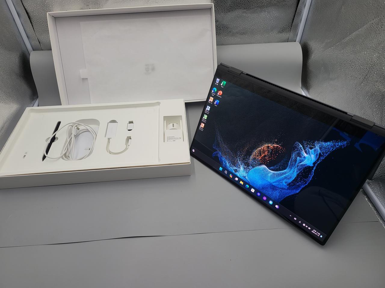 삼성전자 갤럭시북2프로 360 16인치 !5 12세대 램16 ssd512