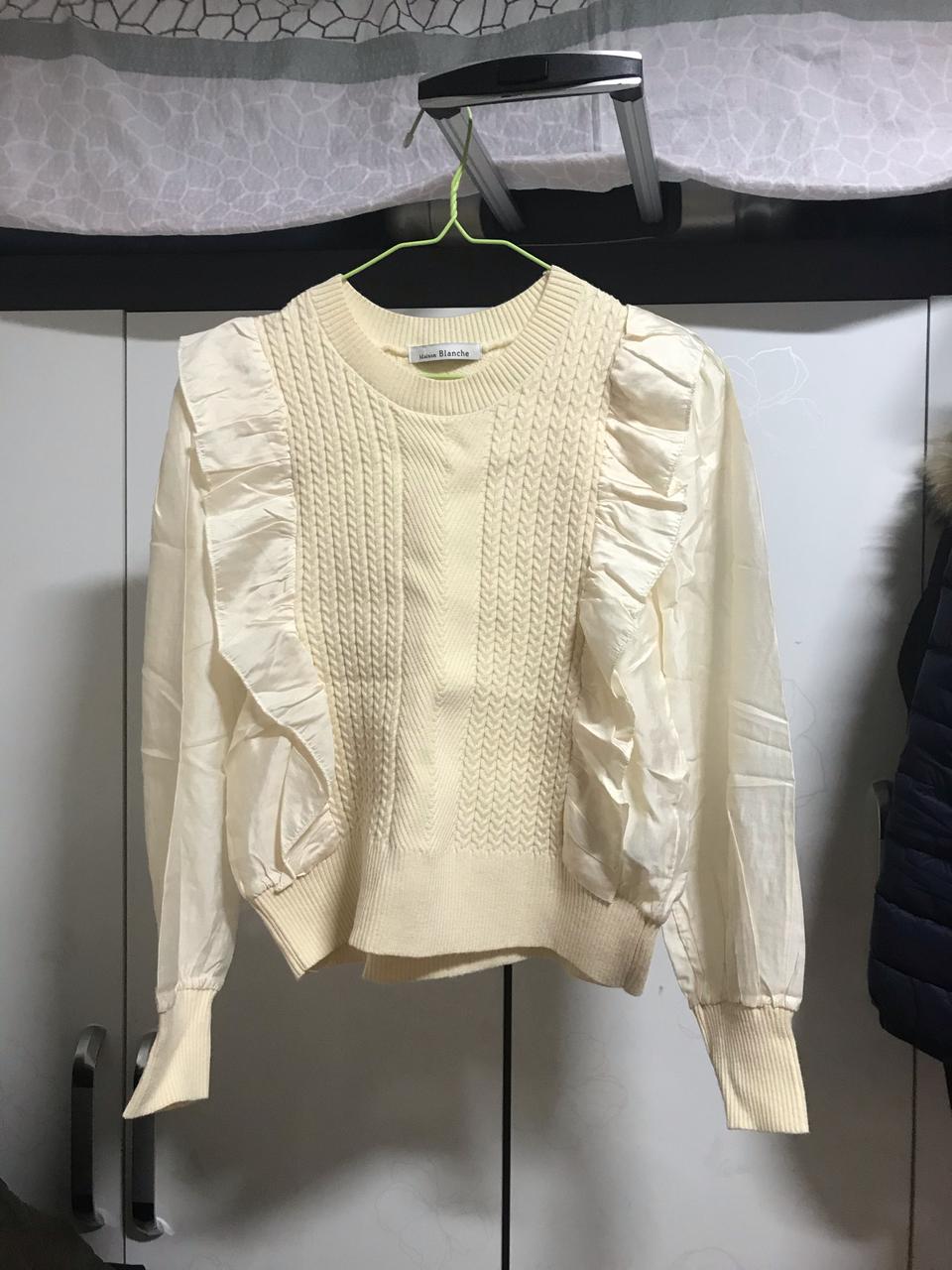 백화점 메종블랑쉬 니트 55,66 새상품