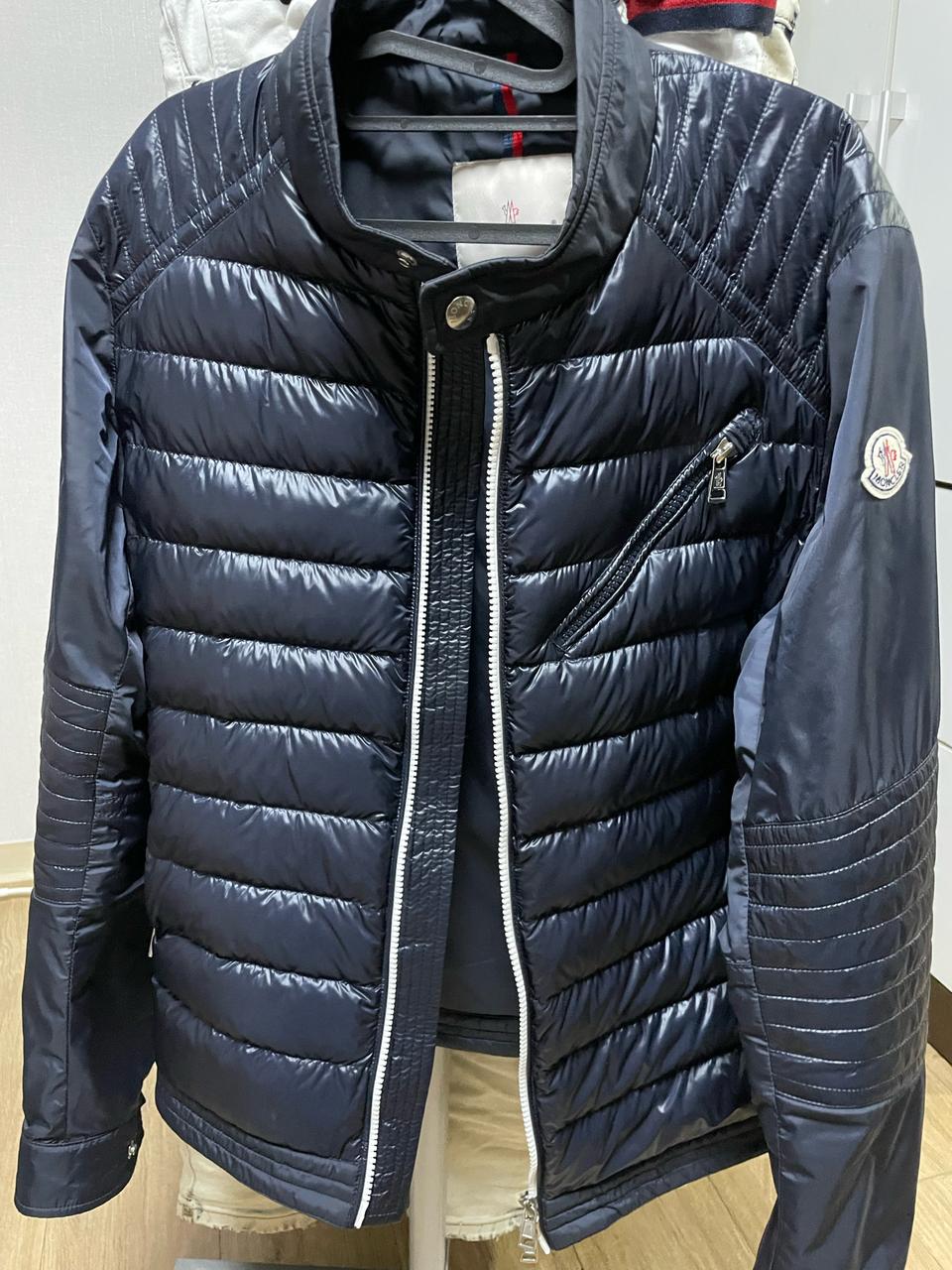 몽클레어 패딩 라이더자켓