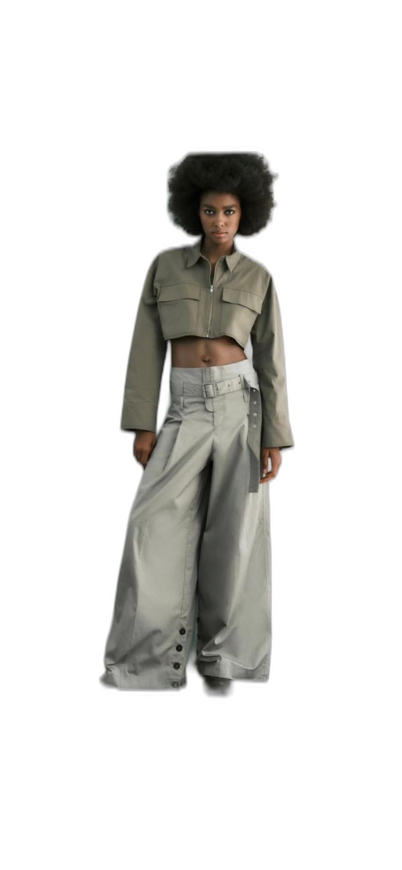 [ 자라 _ 하이웨스트 팬츠 ] 새상품