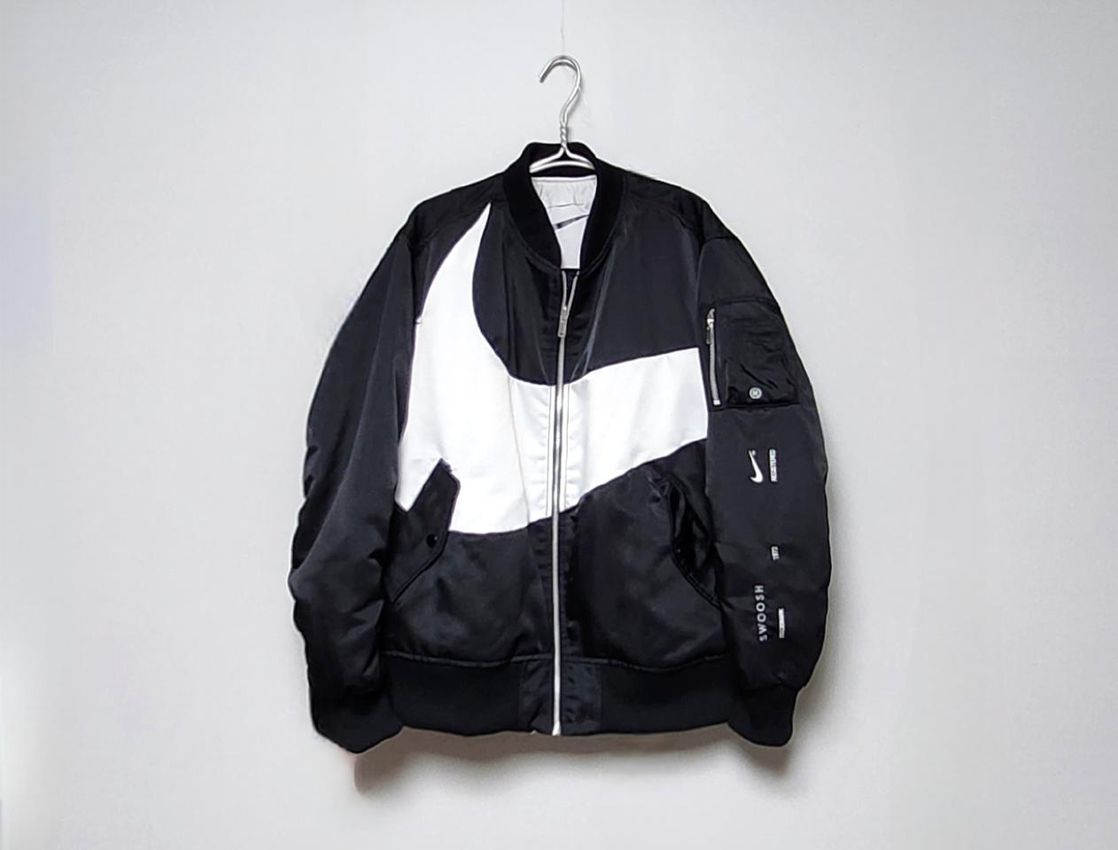 나이키 스우시 양면자켓/봄버자켓XL