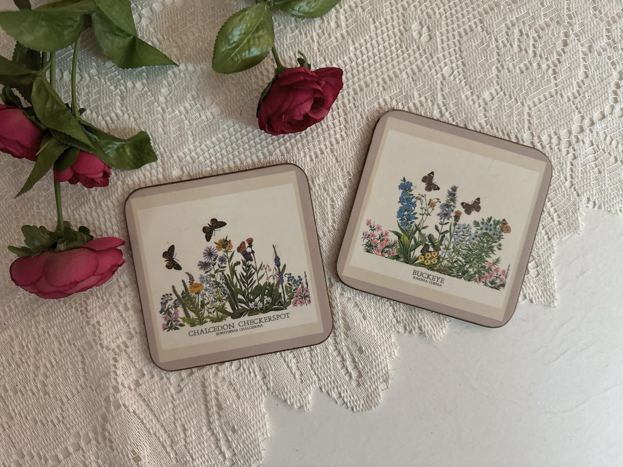 독일 빈티지 핌퍼넬 코스터 세트