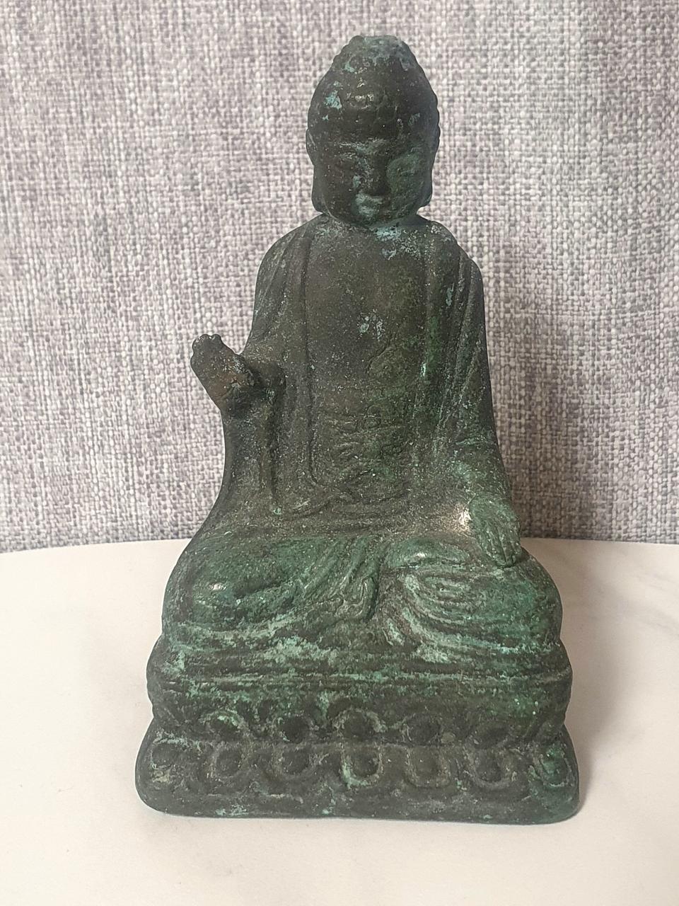 청동 좌불 아미타불 관세음보살 본존불 불상