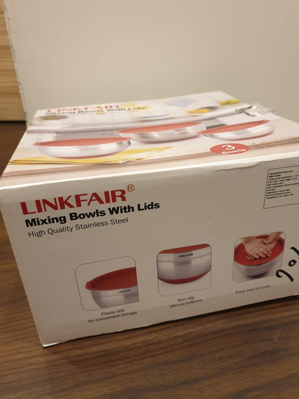 링크페어 스텐믹싱볼 3종세트 새상품. 착불