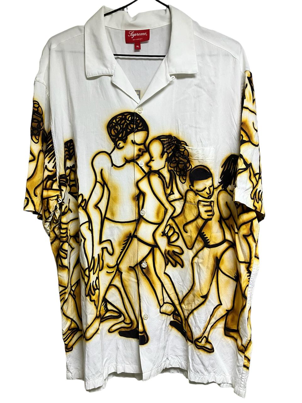 슈프림 21SS 댄싱 레이온 셔츠