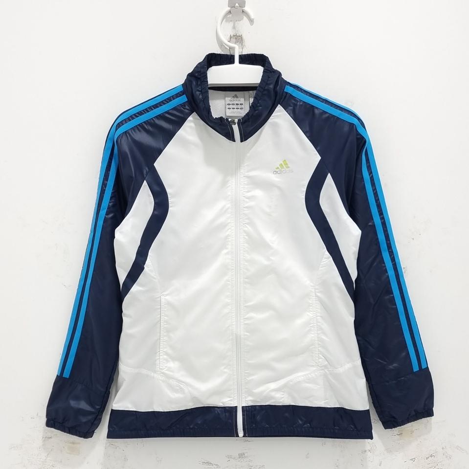 아디다스 여성 바람막이 집업 져지 트랙탑 자켓 트레이닝복 헬스 M