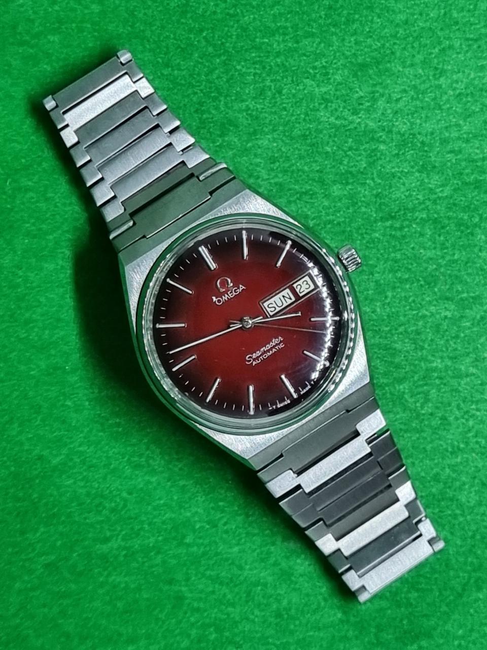 오메가 뻐뻐시 레드그라데이션 커스텀