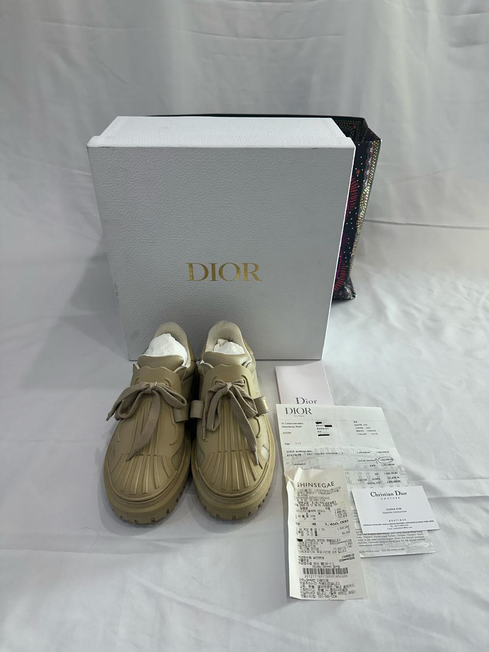 [35.5] Dior 디올 여성 ID 아이디 스니커즈 운동화 베이지