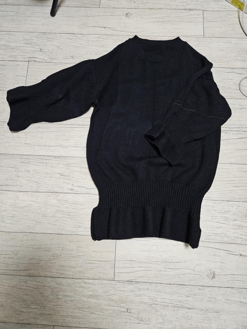 귀여운 스타일 블랙니트 새상품