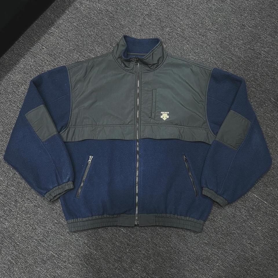 데상트 일본 골프라인 플리스 자켓