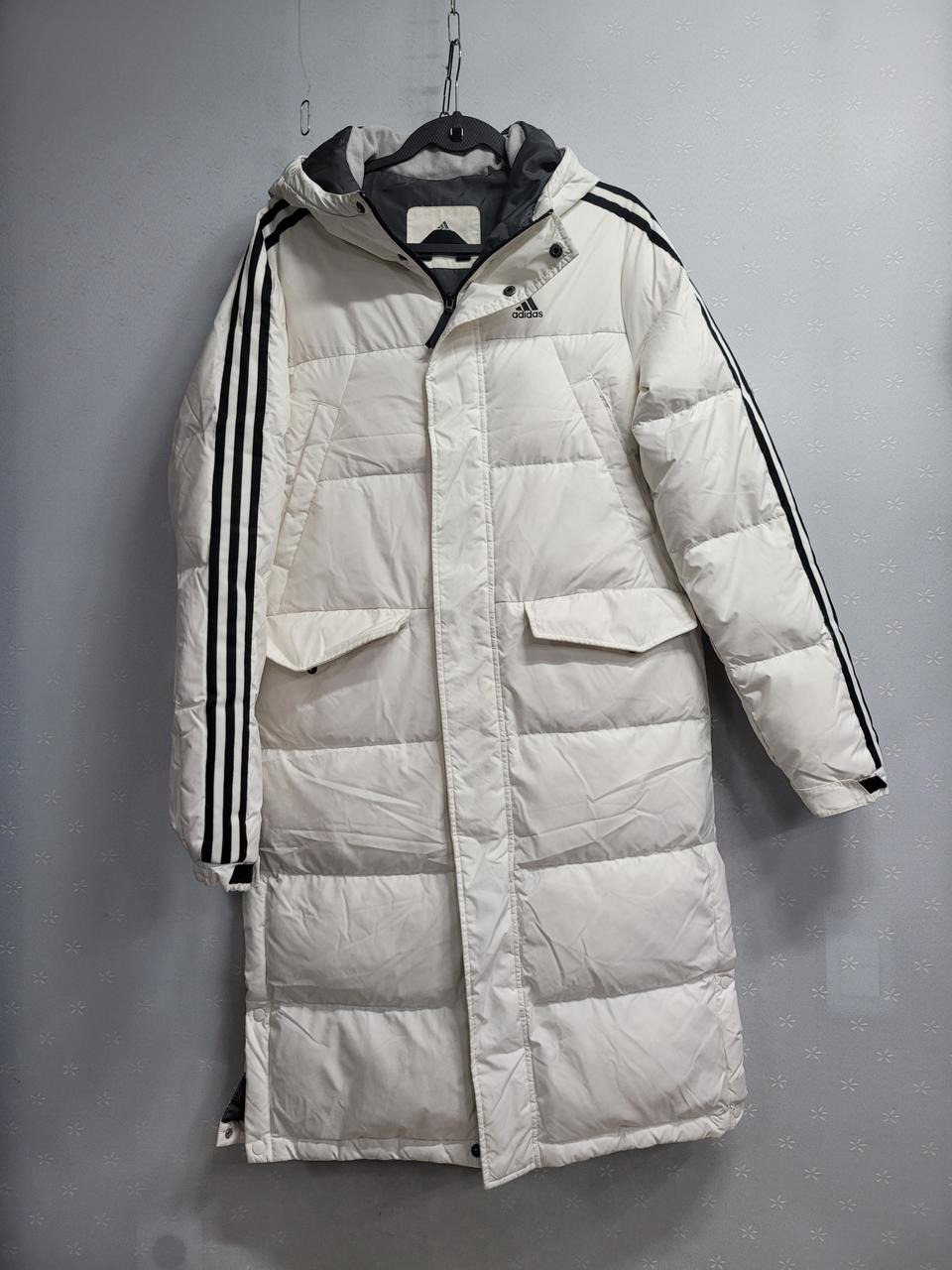M)아디다스 덕다운 롱패딩
