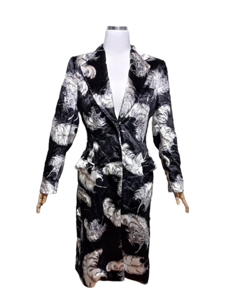 돌체앤가바나 정품 여자 추동용 여성 롱코트자켓55