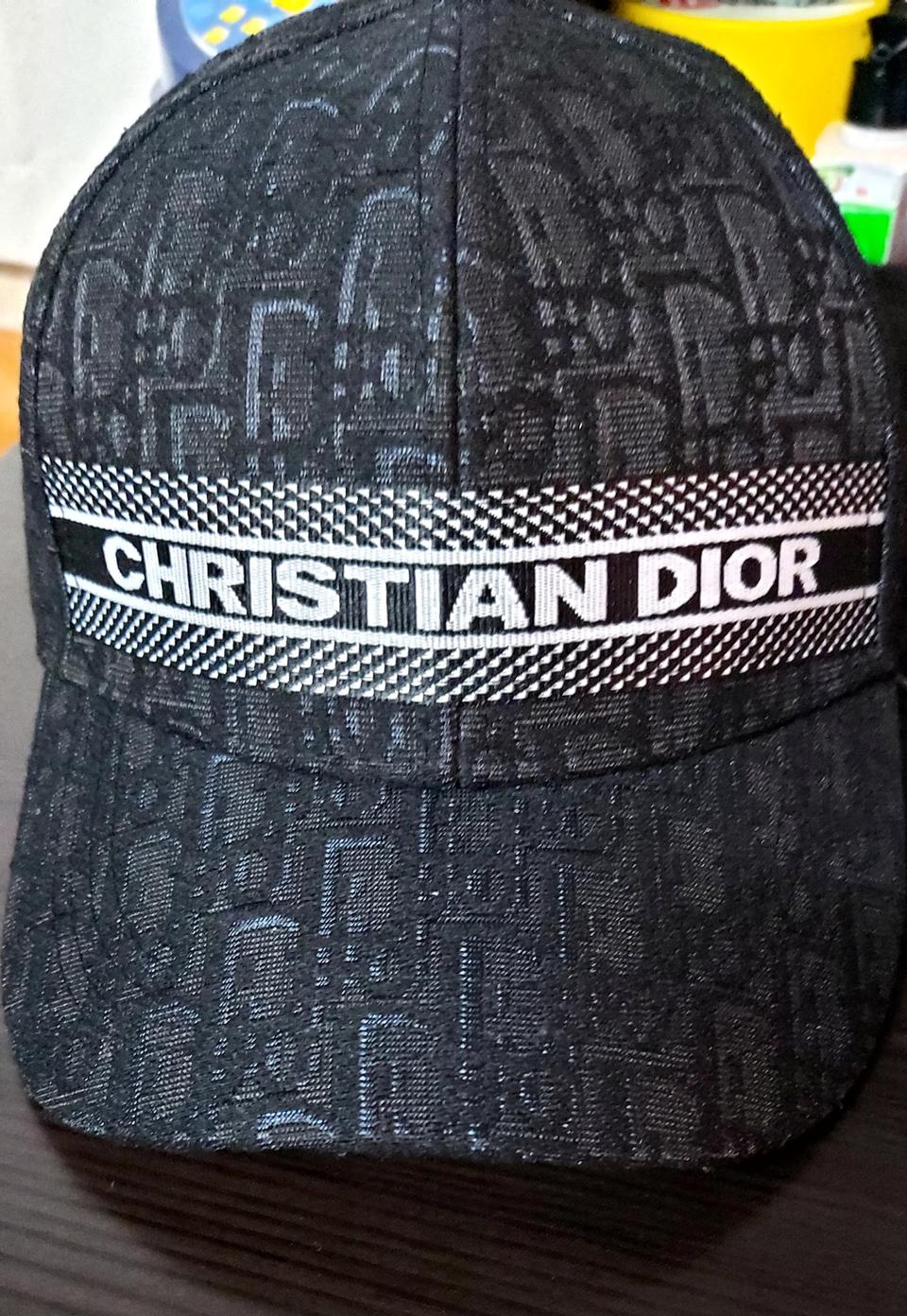 디올  모자  볼캡
