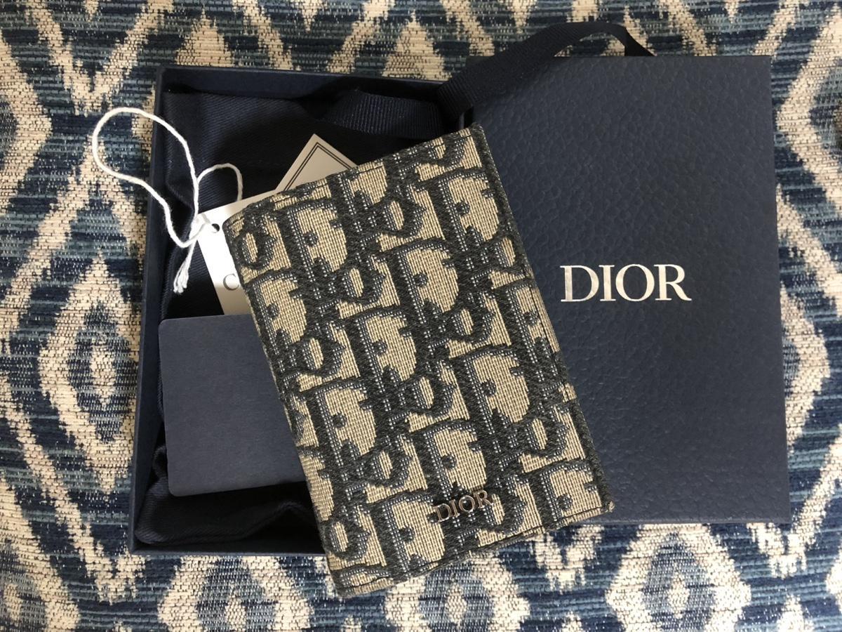 [풀박스/새상품급]디올 오블리크 오거나이저 지갑