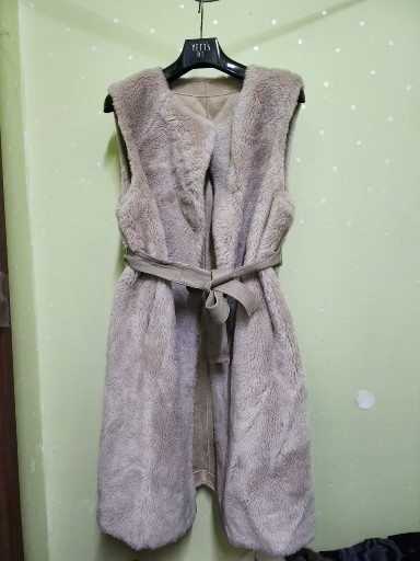 양털롱조끼F(55~77) 상태최상 택포39000