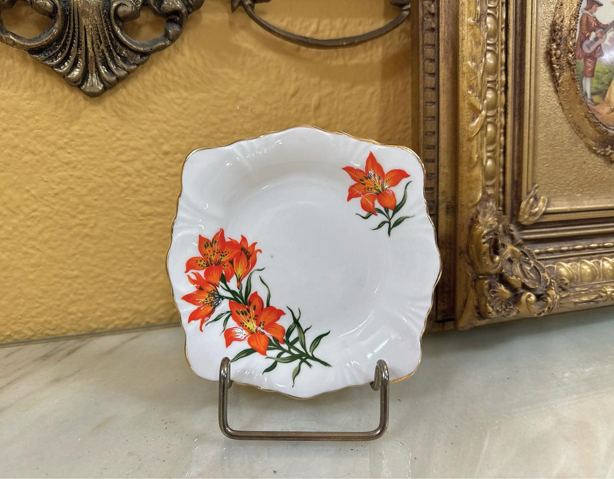 영국 빈티지 로얄 윈저 디저트 접시