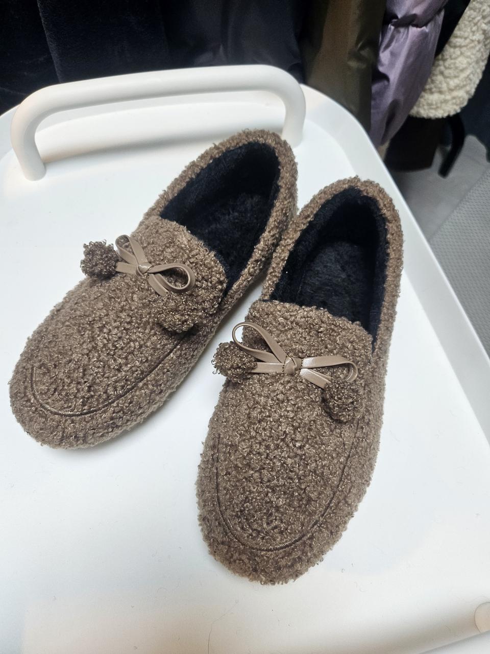 기모 슬립온 퍼