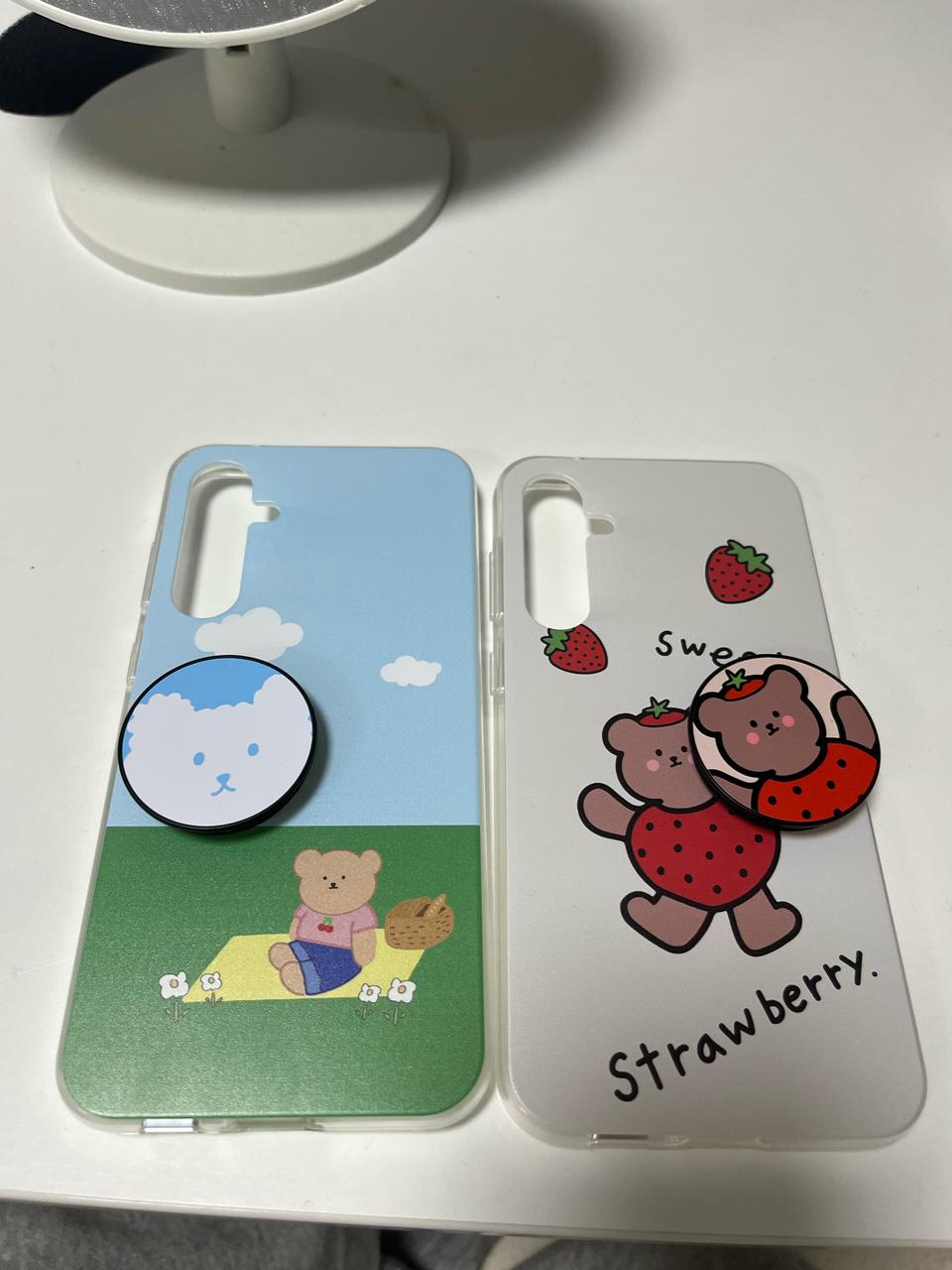 갤럭시 S23 FE 젤리케이스 + 그립톡