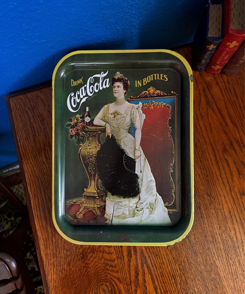 미국 빈티지 코카콜라 틴 트레이