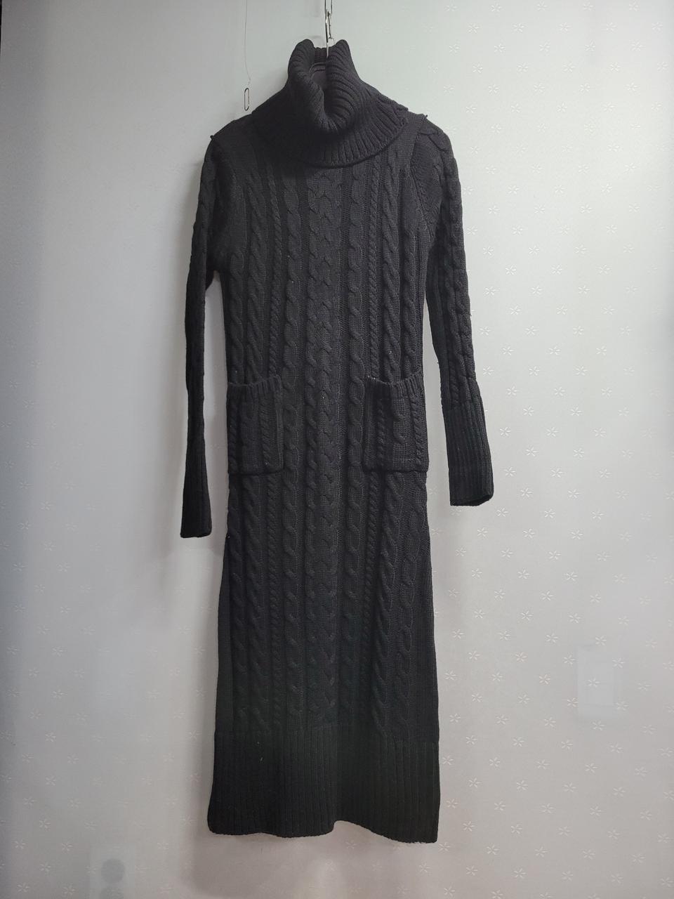 55~66)꽈배기 니트원피스