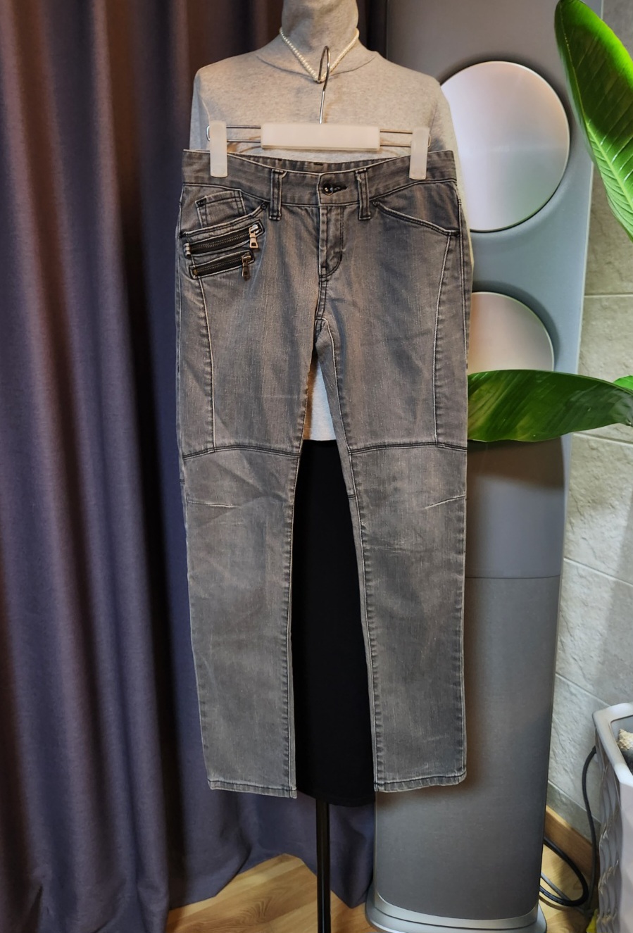 27✔GV2 빈티지 지퍼 청바지