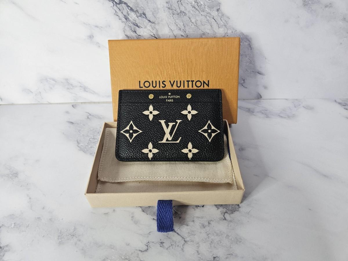 루이비통 바이컬러 앙프렝뜨 카드지갑