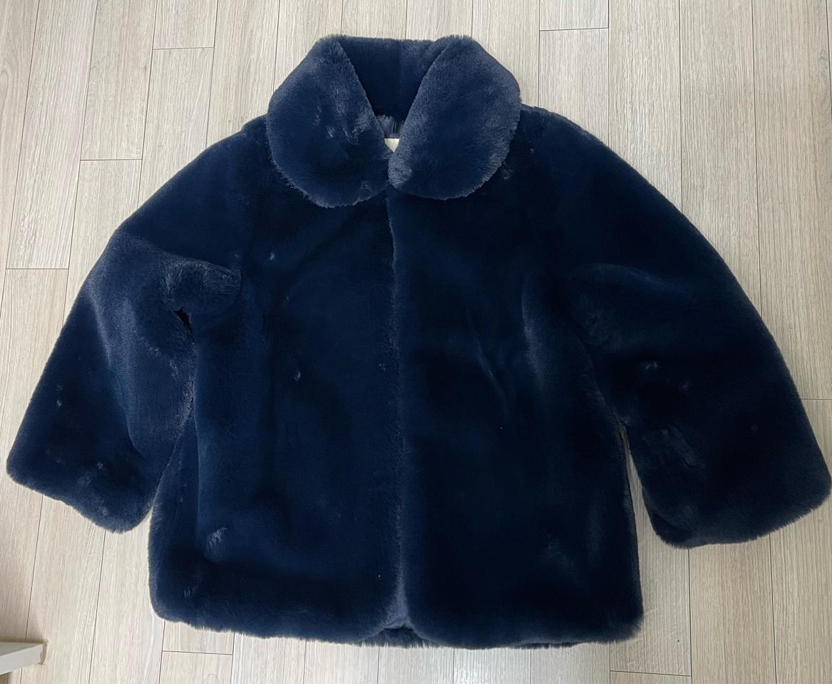 여아 페이크퍼코트 140