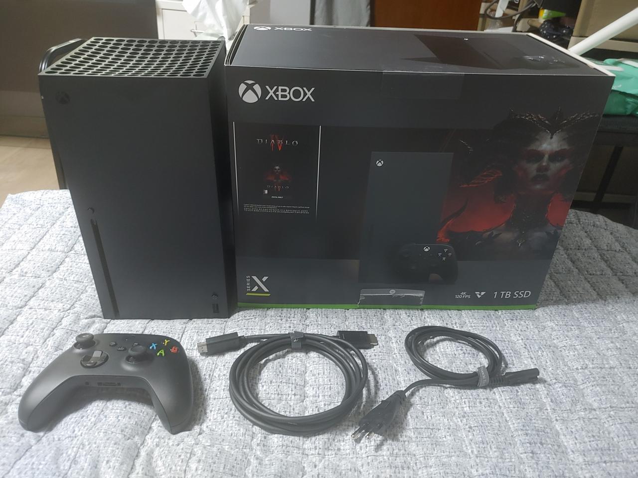 XBOX 엑시엑 XSX 디아블로4 번들 에디션