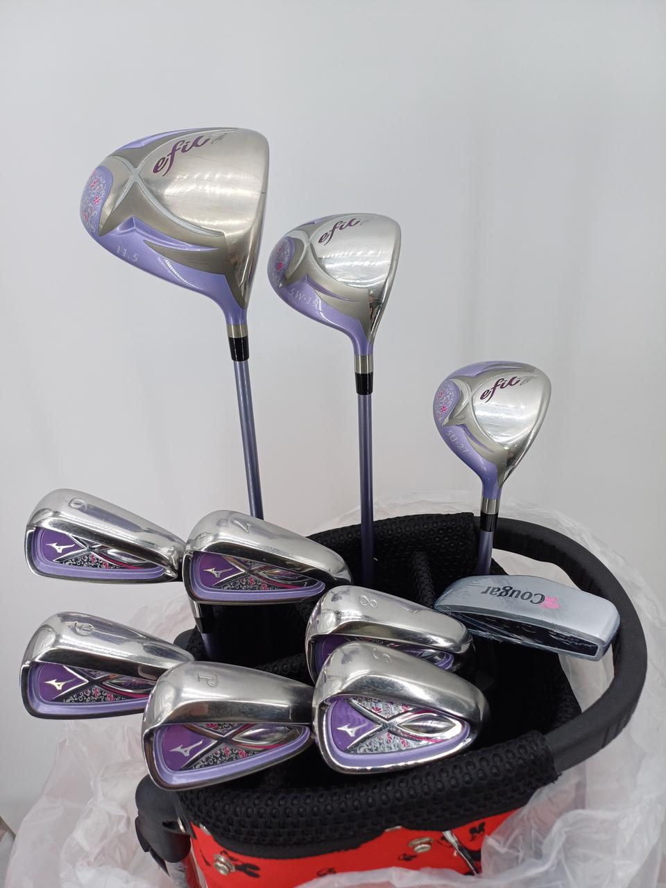 미즈노에필7 여성골프채풀세트 캐디백 새상품