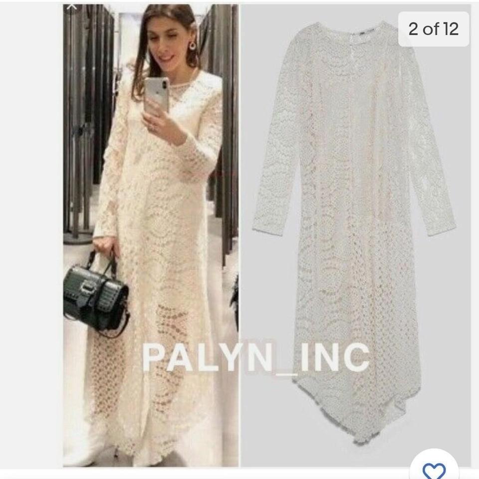 [S] 자라  롱 언발 레이스원피스