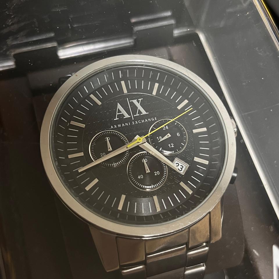 AX 아르마니 익스체인지 -옐로핸드 메탈시계