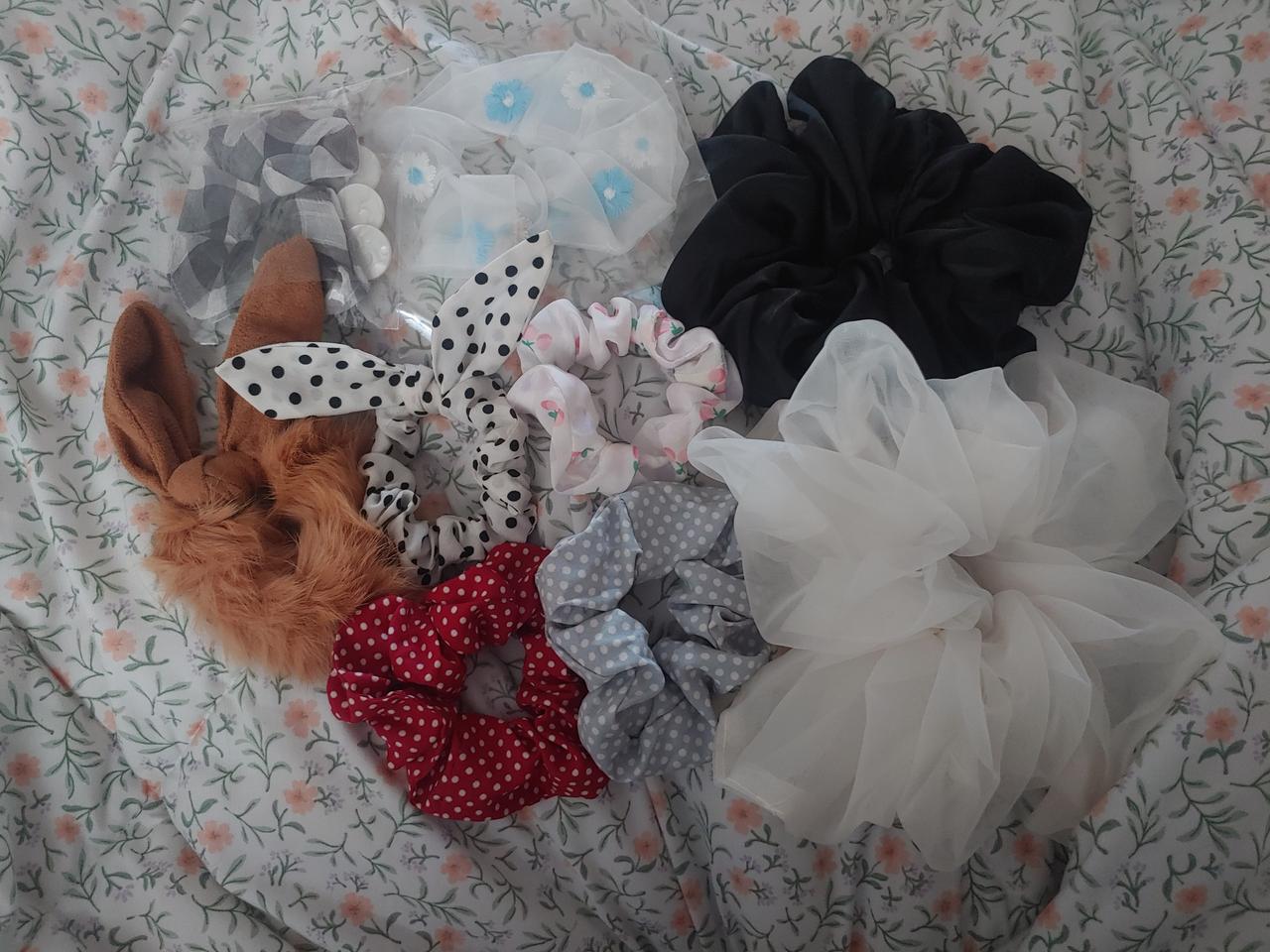 새상품)곱창헤어밴드(일괄)