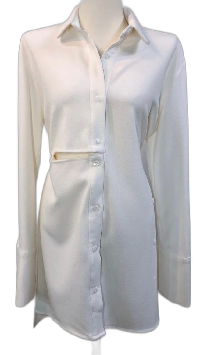 트임 블라우스 원피스