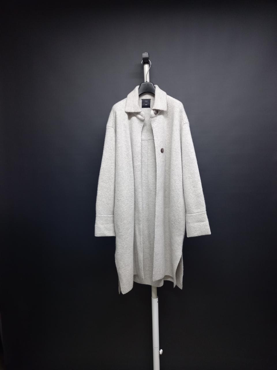 시스템 춘추동 캐시미어 블랜 롱 가디건 F