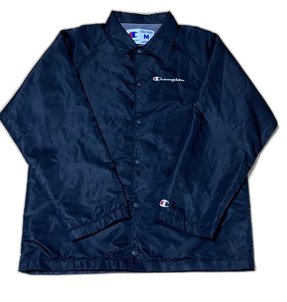 챔피온 블랙 기모 점퍼