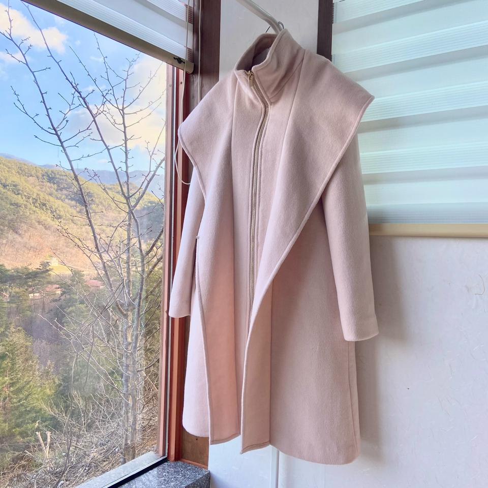 (새제품급)클럽모나코 여성 울 롱 코트