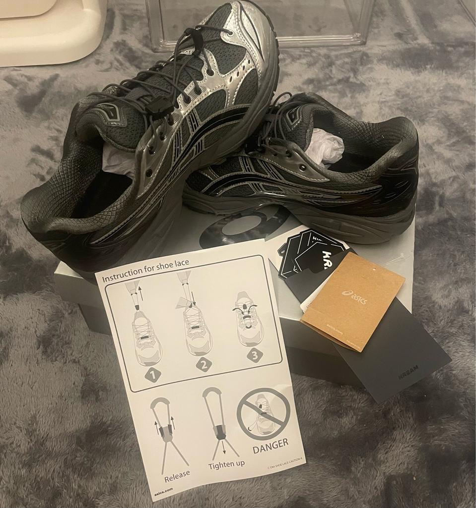 아식스 x 언어펙티드 젤 카야노 14 실버문 250