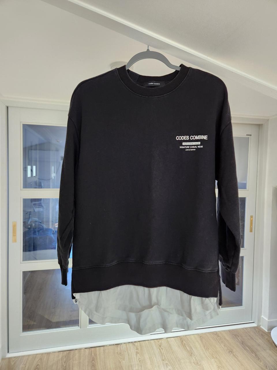 코데즈컴바인 레이어드맨투맨