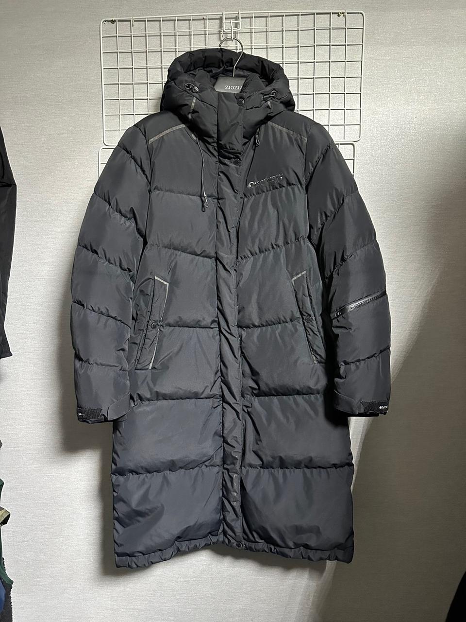 디스커버리 다운 롱패딩 여자 95
