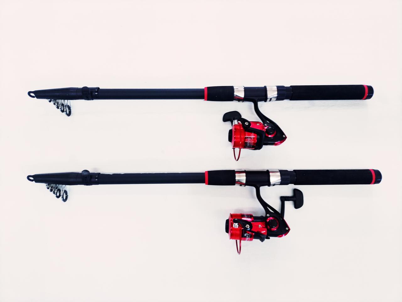 (658)원투낚시대3.6m2대+4000번릴2대+릴줄