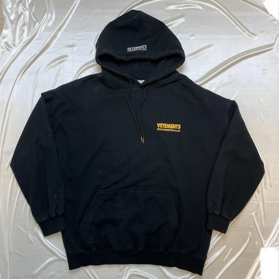 베트멍 오버핏 빅사이즈 검은색 후드티