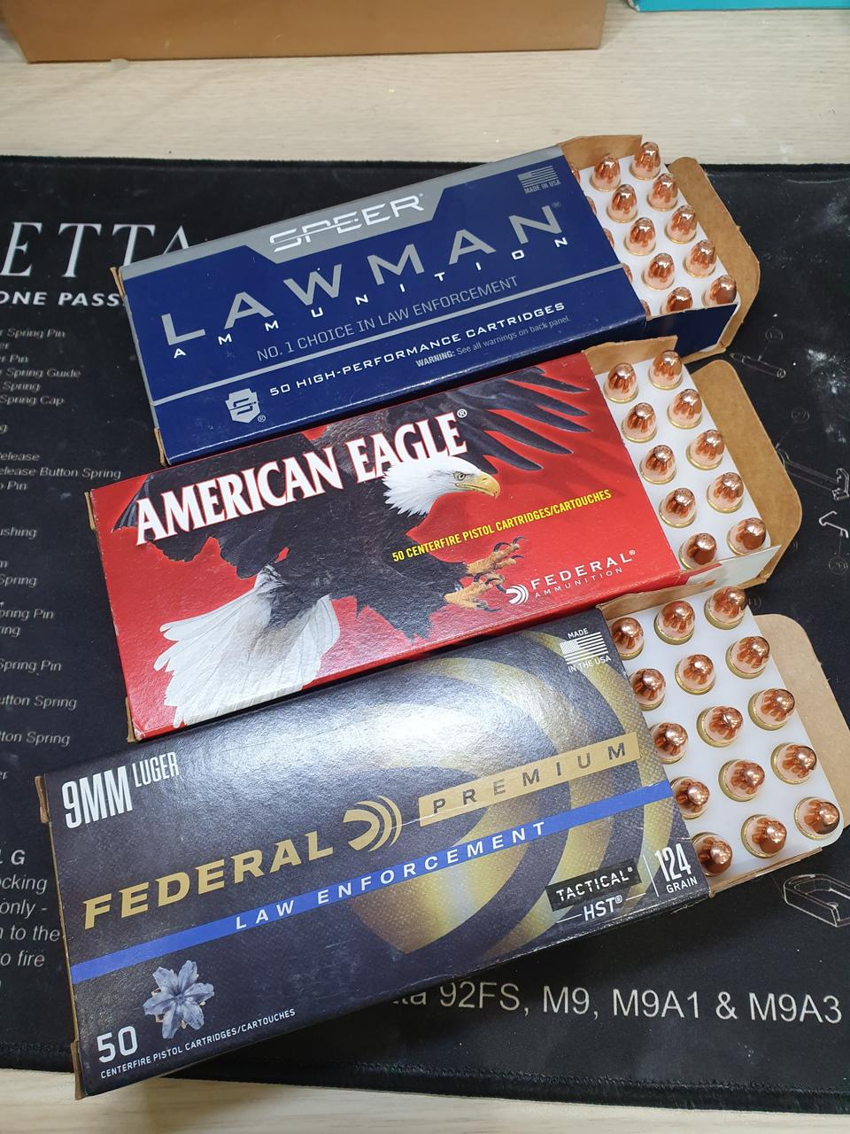 9mm 파라블럼 더미탄 50발 박스