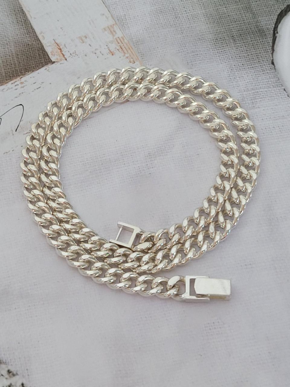 실버925 체인목걸이 7mm은 목걸이 45cm